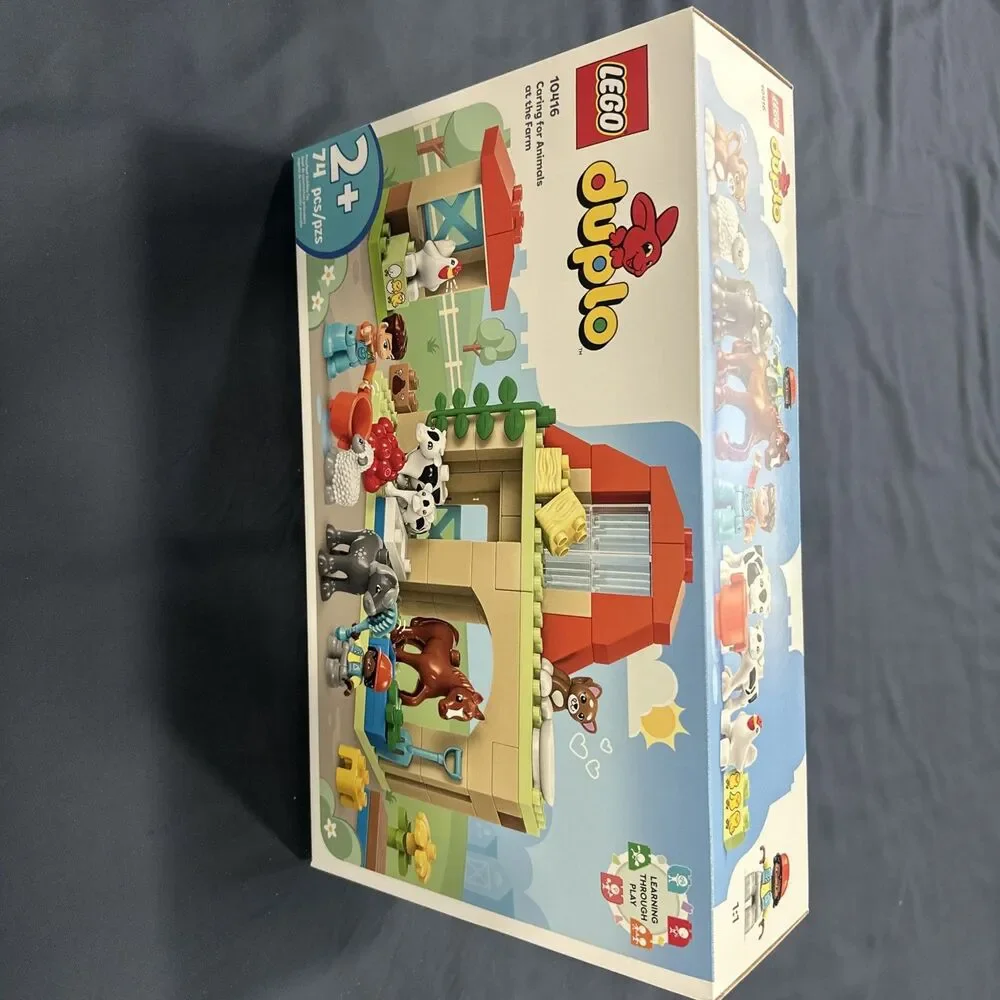 LEGO Duplo 10416 Caring for Animals on the Farm 74 pcs. New! ✨Carefully Shipped